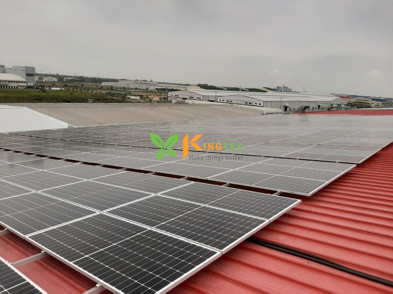 Hệ thống điện mặt trời hòa lưới công suất 997,77kWp tại Củ Chi